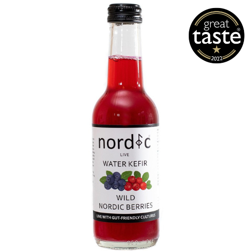 Water Kefir | Wild Nordic Berries - Case of 12, 250ml bottles